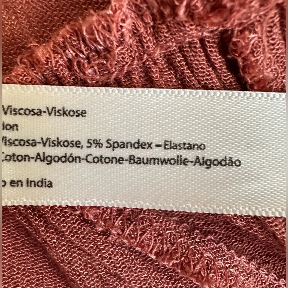 Free People FP One Adella Slip Dress Women’s Large Rust Orange Festival Boho - Picture 8 of 15